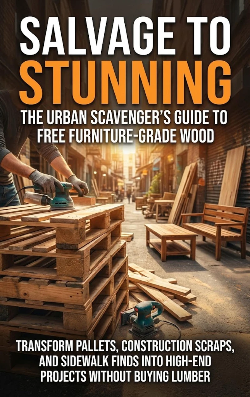 Portada: Salvage to Stunning: The Urban Scavenger's Guide to Free Furniture-Grade Wood
