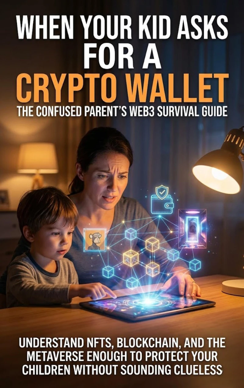 Portada: When Your Kid Asks for a Crypto Wallet: The Confused Parent's Web3 Survival Guide
