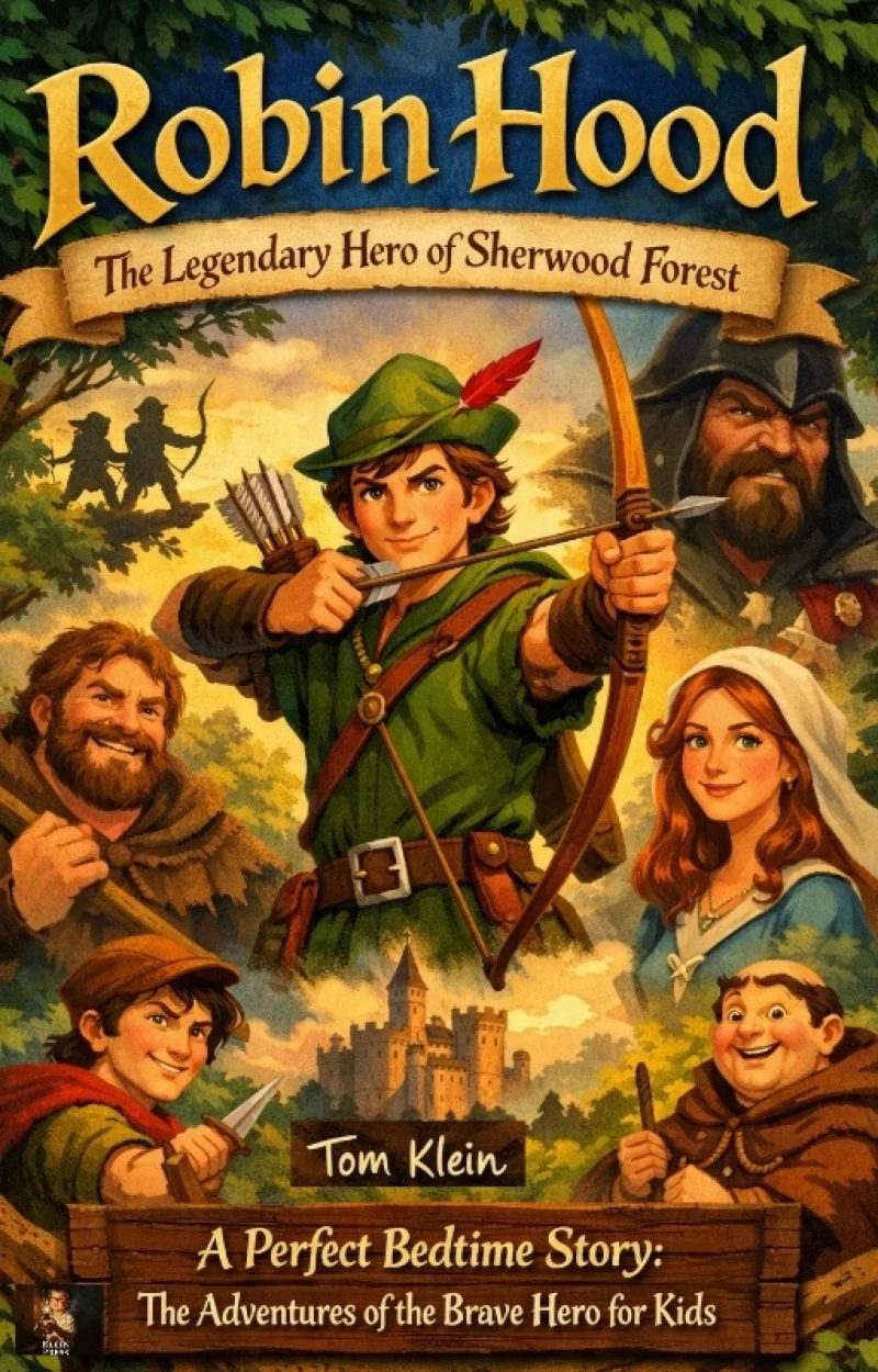 Portada: Robin Hood: The Legendary Hero of Sherwood Forest