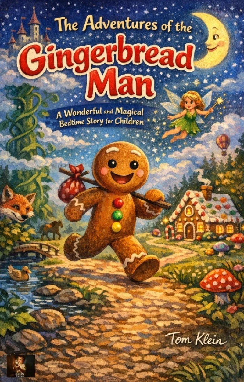 Portada: The Adventures of the Gingerbread Man