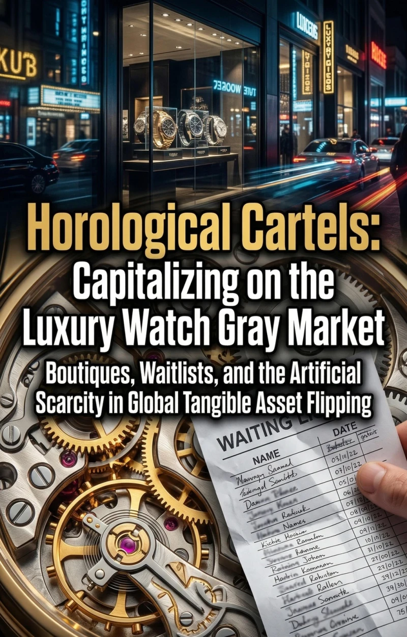 Portada: Horological Cartels: Capitalizing on the Luxury Watch Gray Market