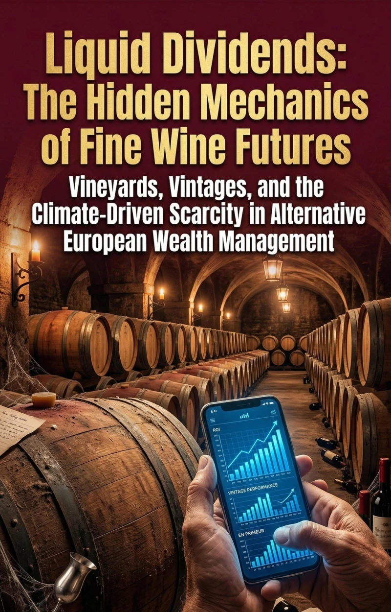 Portada: Liquid Dividends: The Hidden Mechanics of Fine Wine Futures