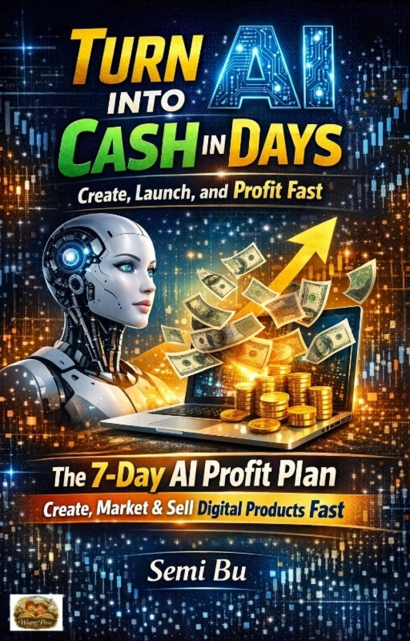 Portada: Turn AI Into Cash in Days: Create, Launch, and Profit Fast