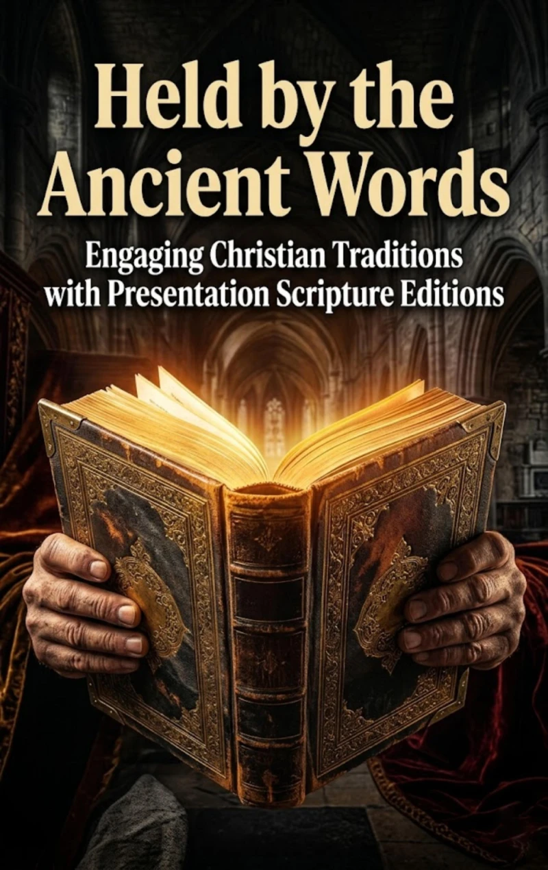 Portada: Held by the Ancient Words