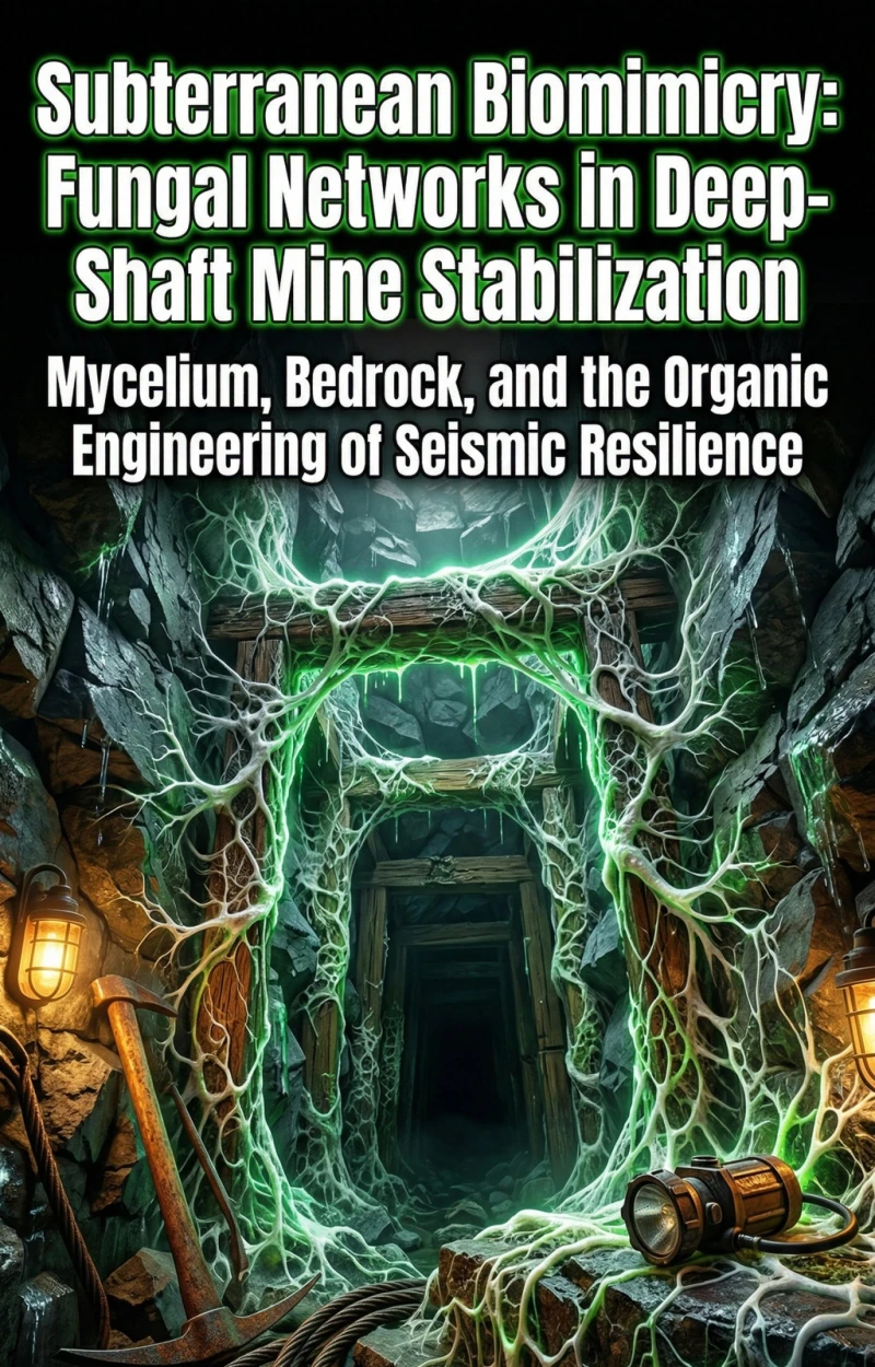 Portada: Subterranean Biomimicry: Fungal Networks in Deep-Shaft Mine Stabilization