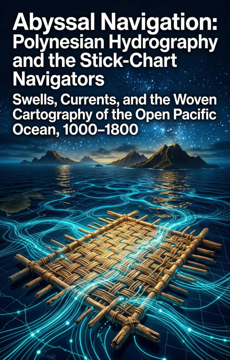 Portada: Abyssal Navigation: Polynesian Hydrography and the Stick-Chart Navigators
