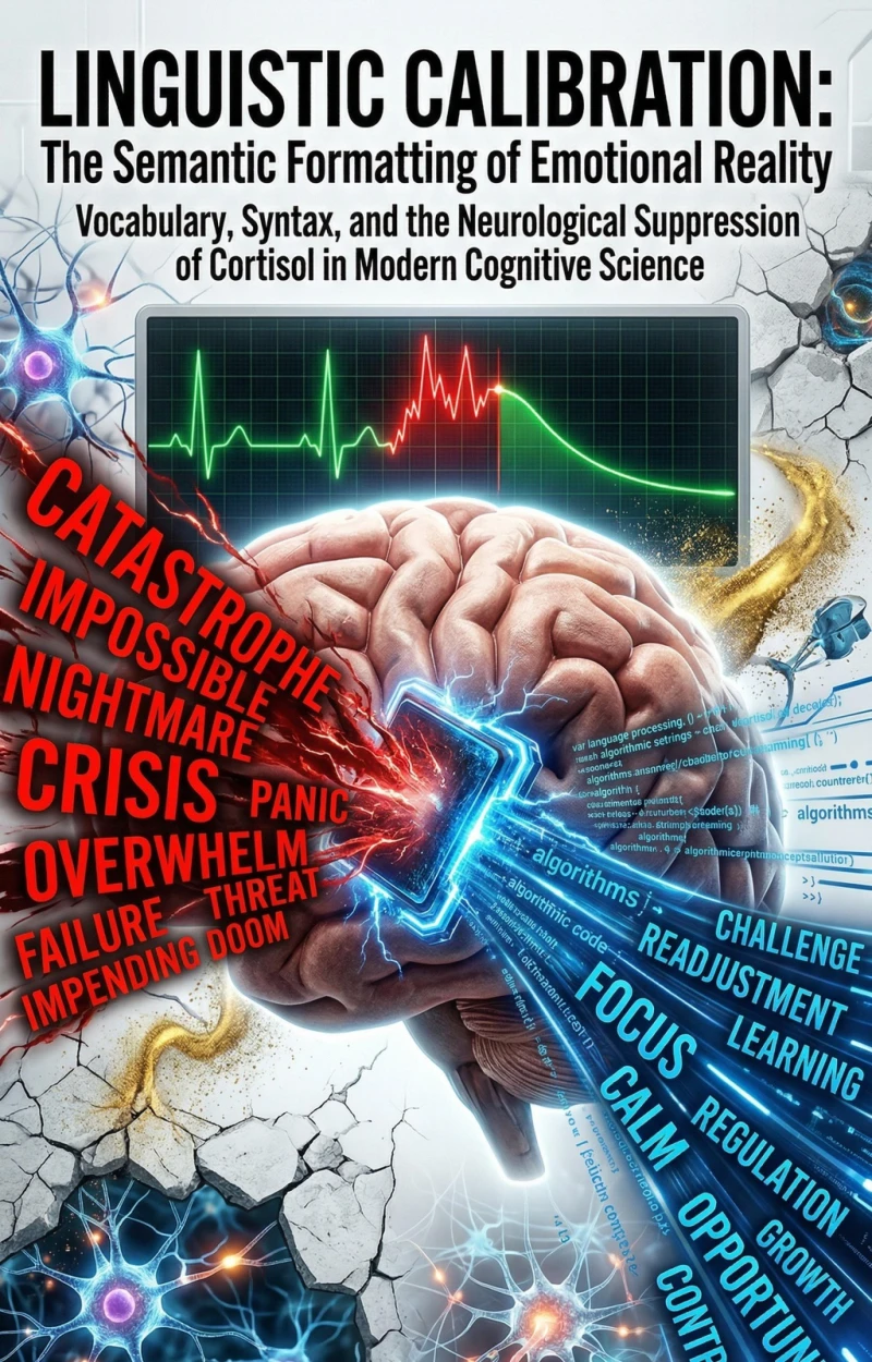 Portada: Linguistic Calibration: The Semantic Formatting of Emotional Reality