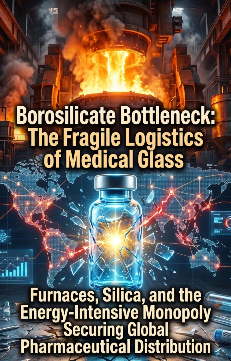 Portada: Borosilicate Bottleneck: The Fragile Logistics of Medical Glass
