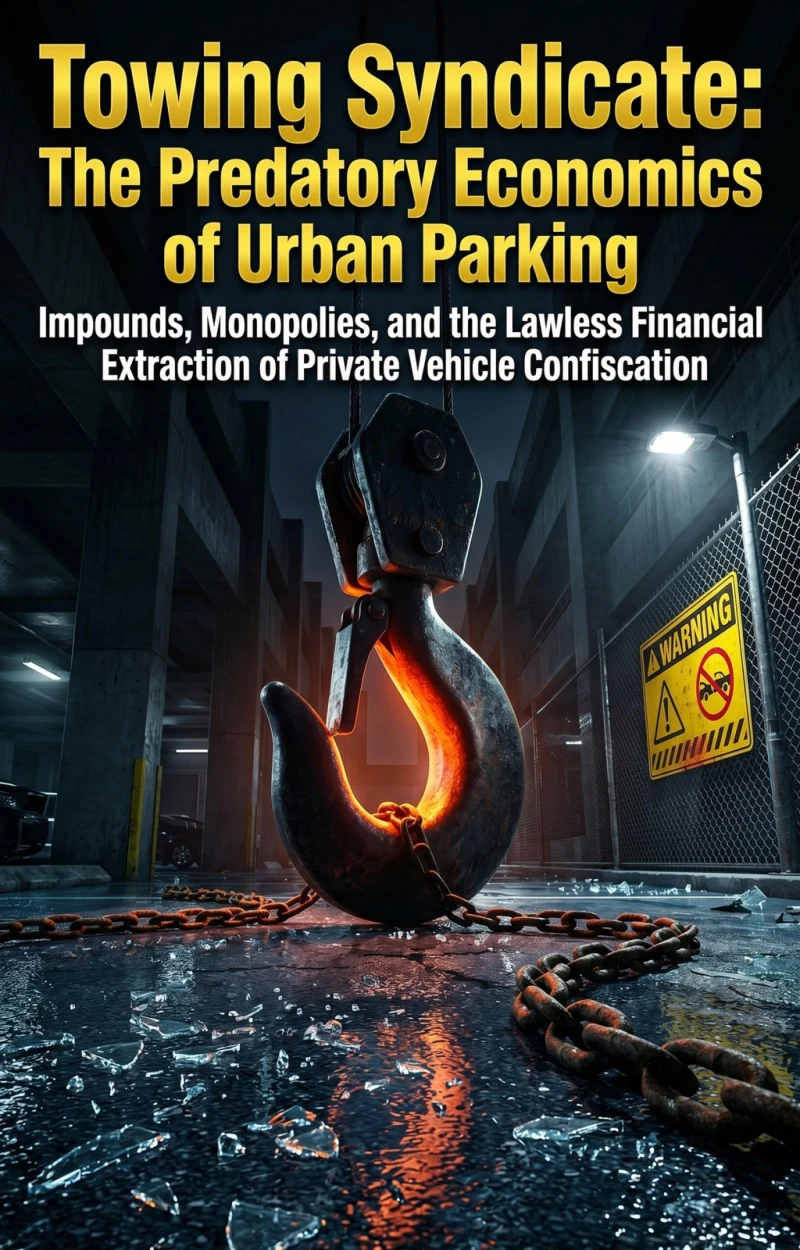 Portada: Towing Syndicate: The Predatory Economics of Urban Parking
