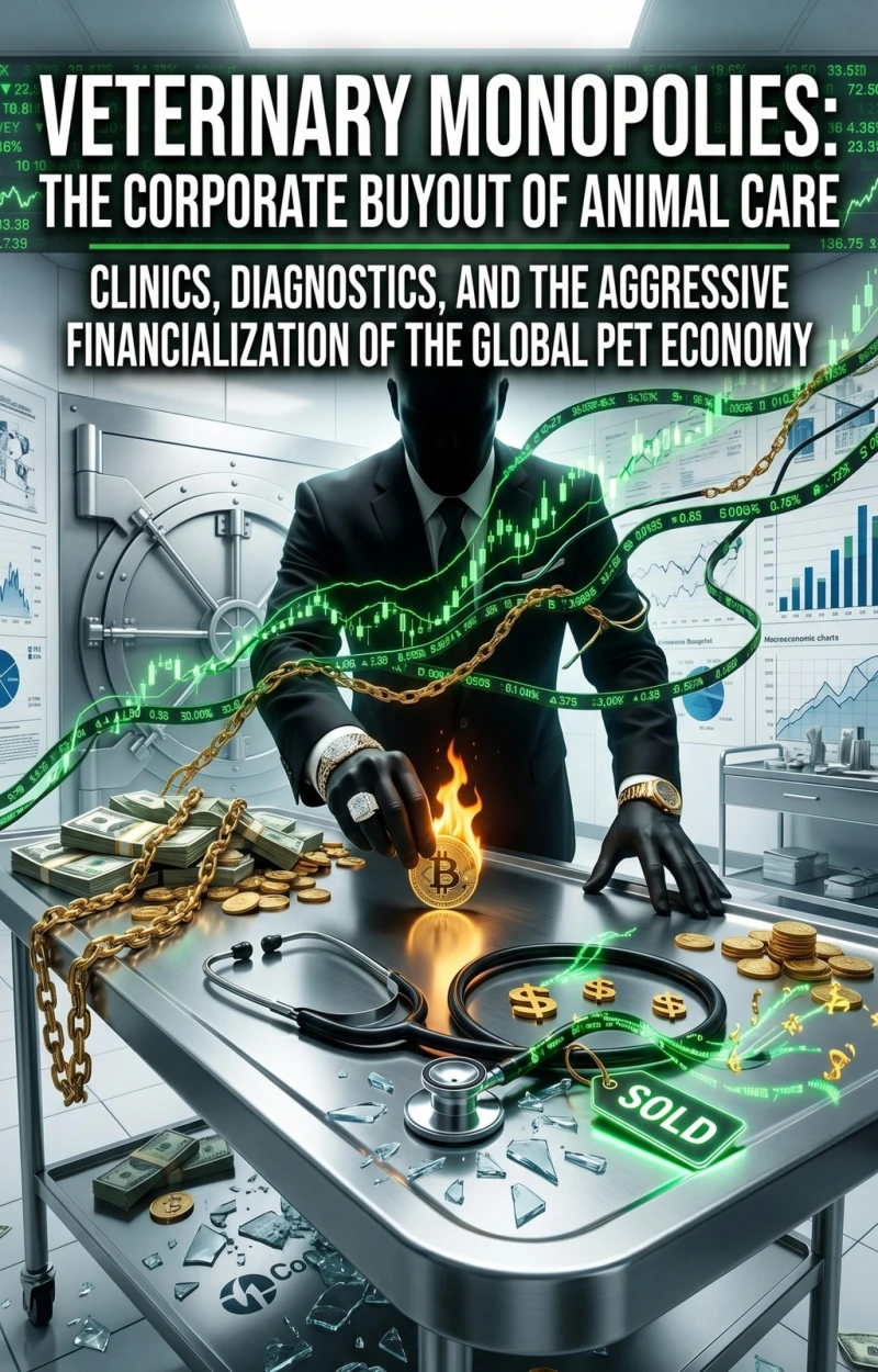 Portada: Veterinary Monopolies: The Corporate Buyout of Animal Care