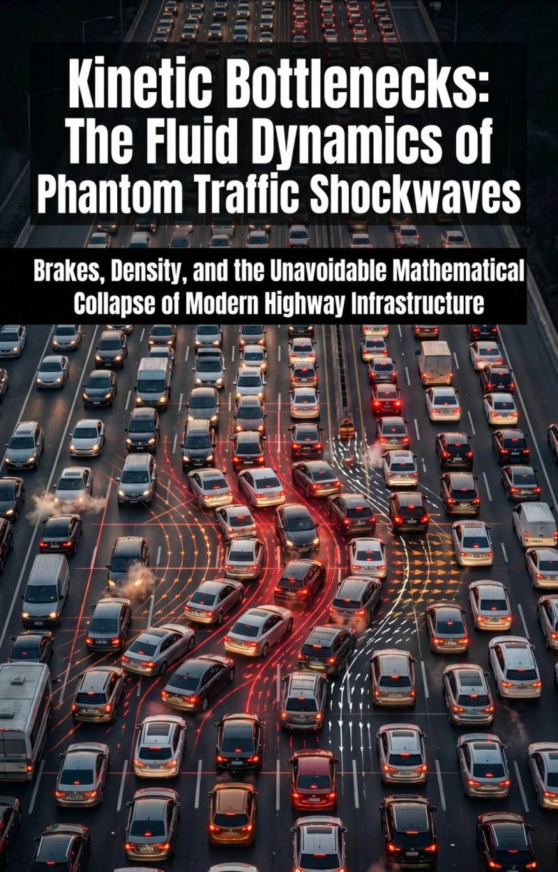 Portada: Kinetic Bottlenecks: The Fluid Dynamics of Phantom Traffic Shockwaves