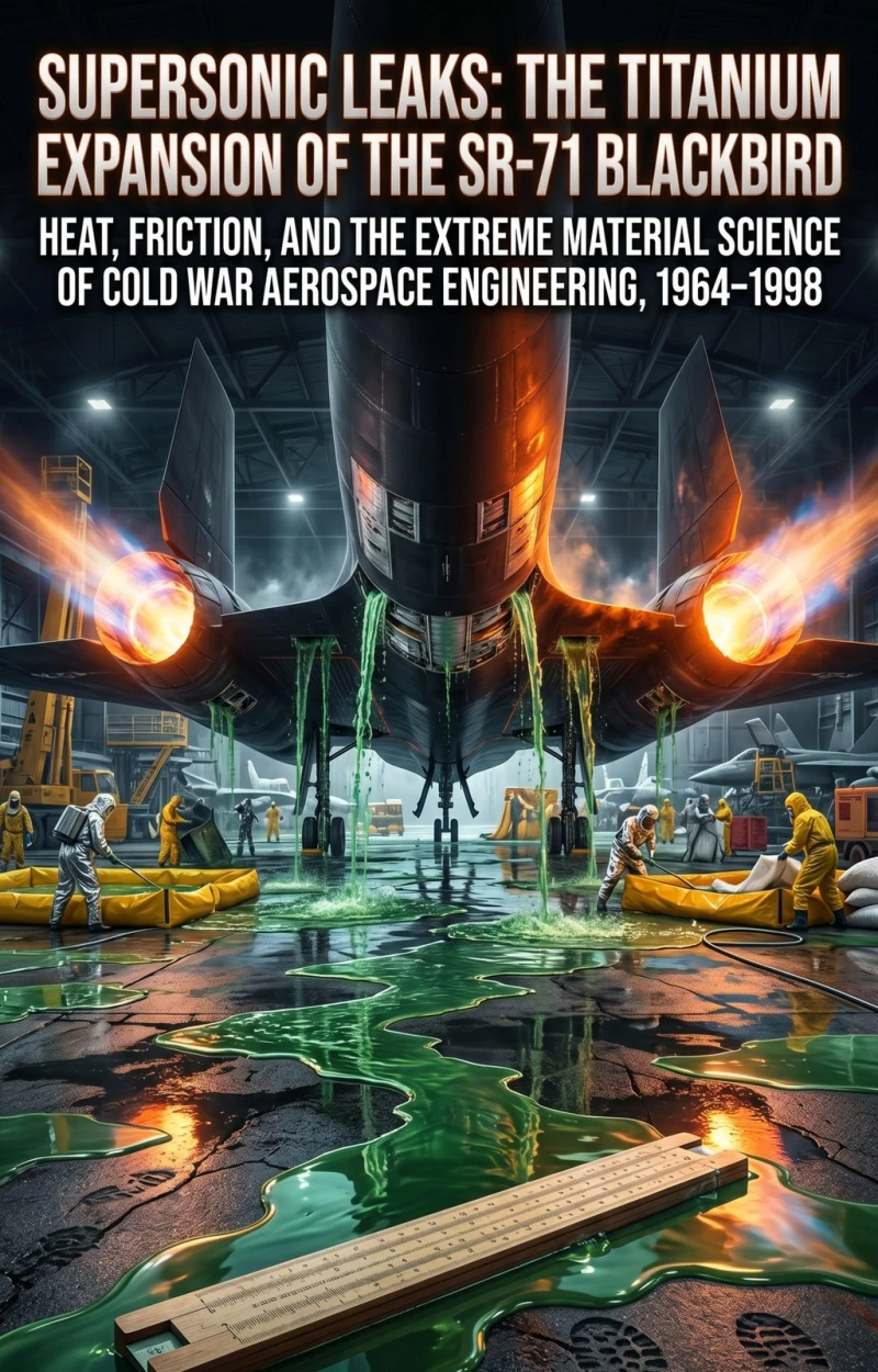 Portada: Supersonic Leaks: The Titanium Expansion of the SR-71 Blackbird