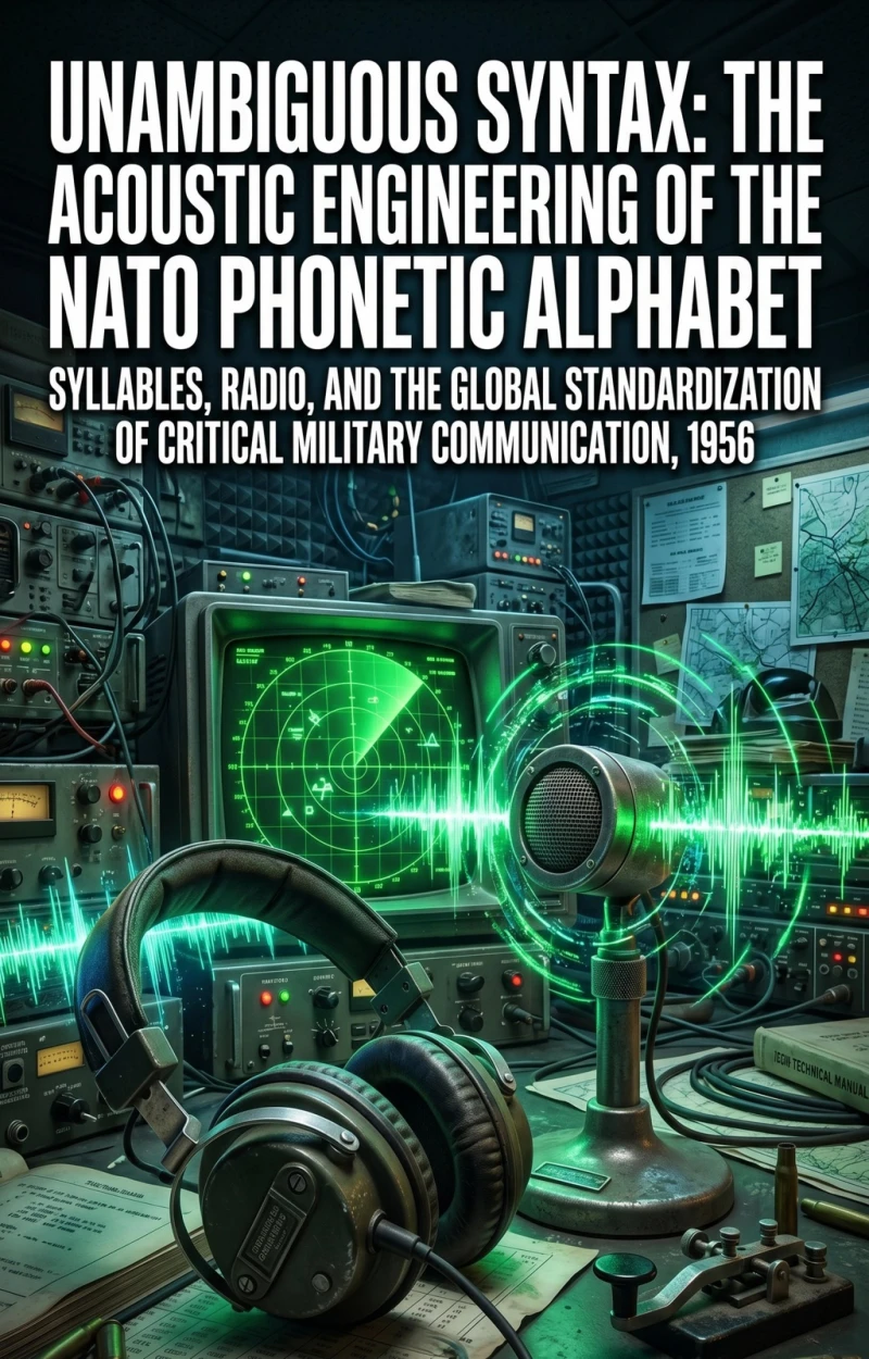 Portada: Unambiguous Syntax: The Acoustic Engineering of the NATO Phonetic Alphabet
