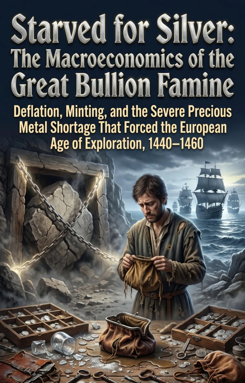Portada: Starved for Silver: The Macroeconomics of the Great Bullion Famine