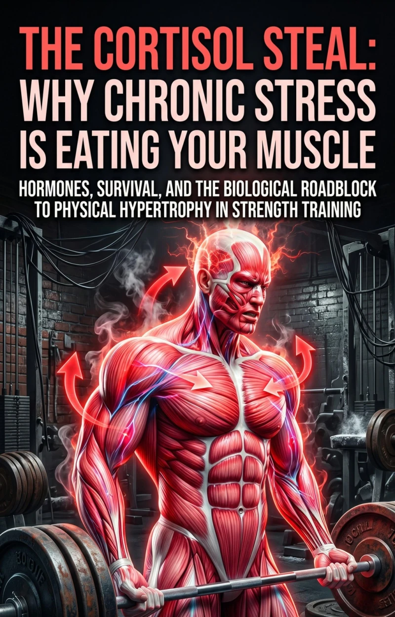 Portada: The Cortisol Steal: Why Chronic Stress is Eating Your Muscle