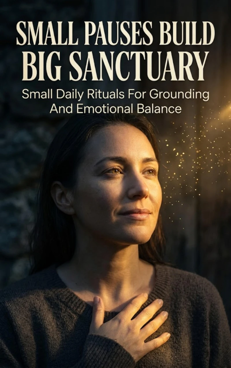 Portada: Small Pauses Build Big Sanctuary