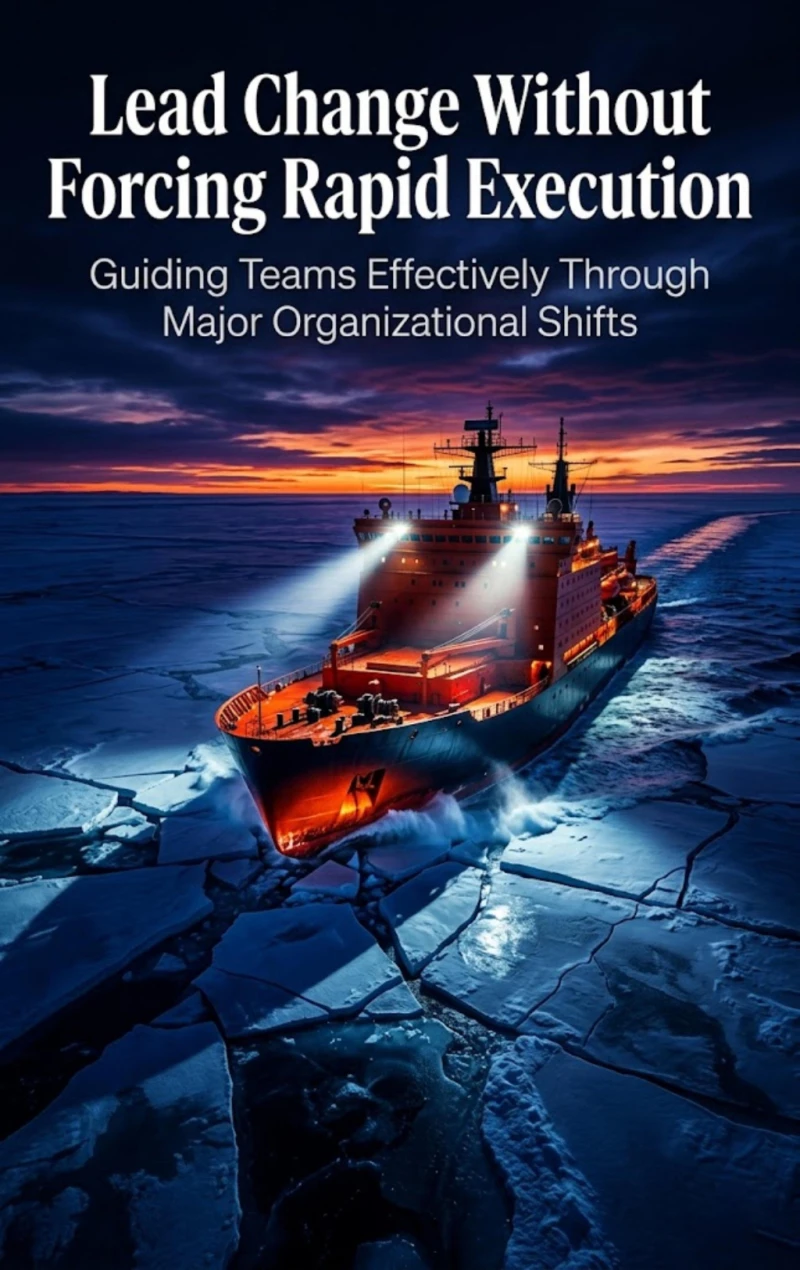 Portada: Lead Change Without Forcing Rapid Execution