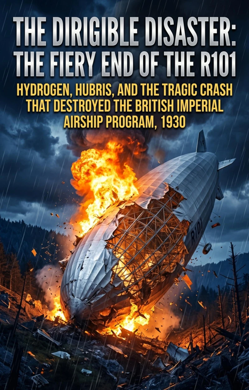 Portada: The Dirigible Disaster: The Fiery End of the R101