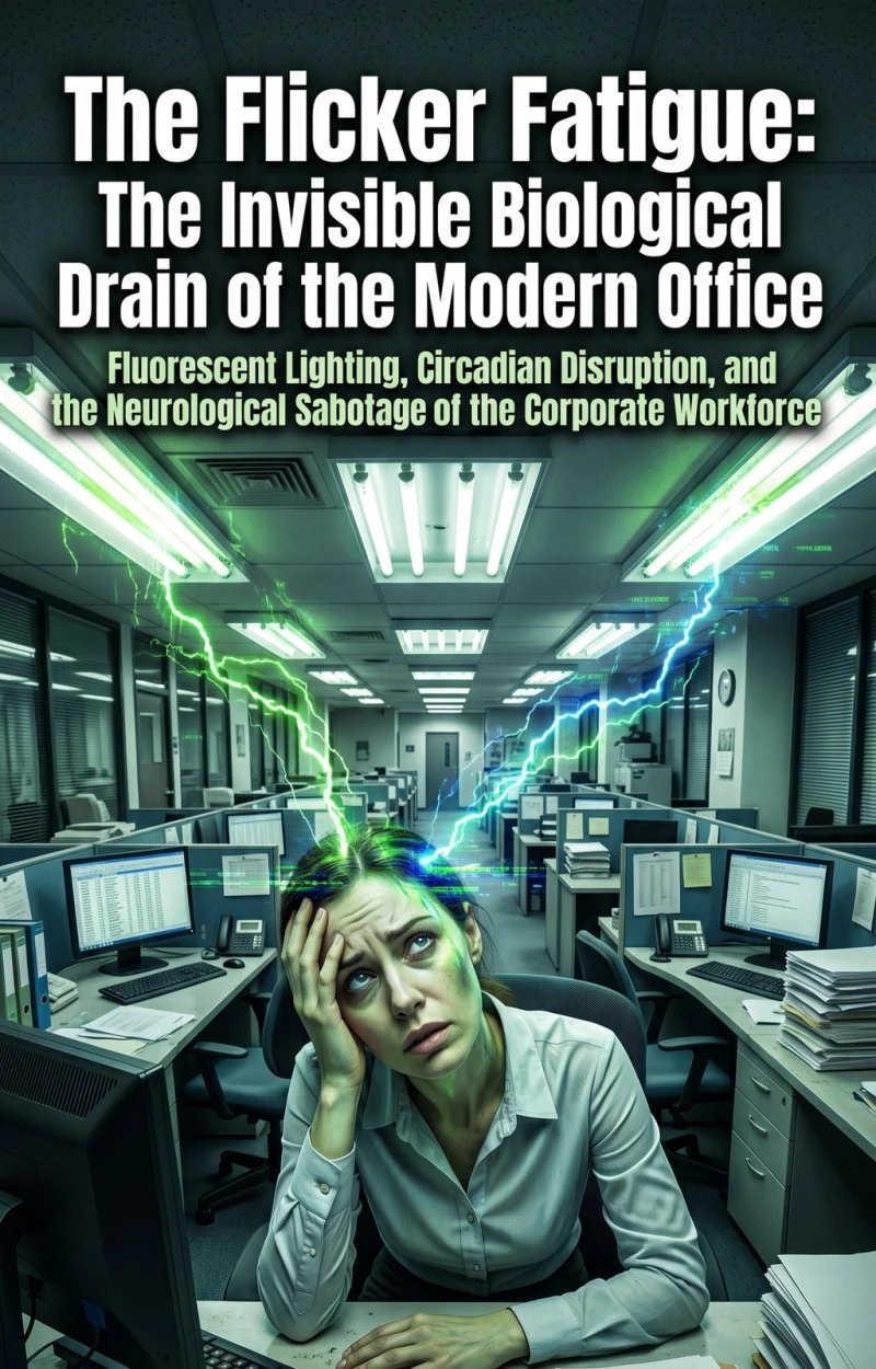 Portada: The Flicker Fatigue: The Invisible Biological Drain of the Modern Office