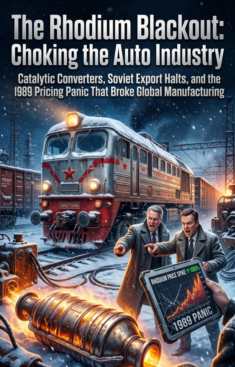 Portada: The Rhodium Blackout: Choking the Auto Industry