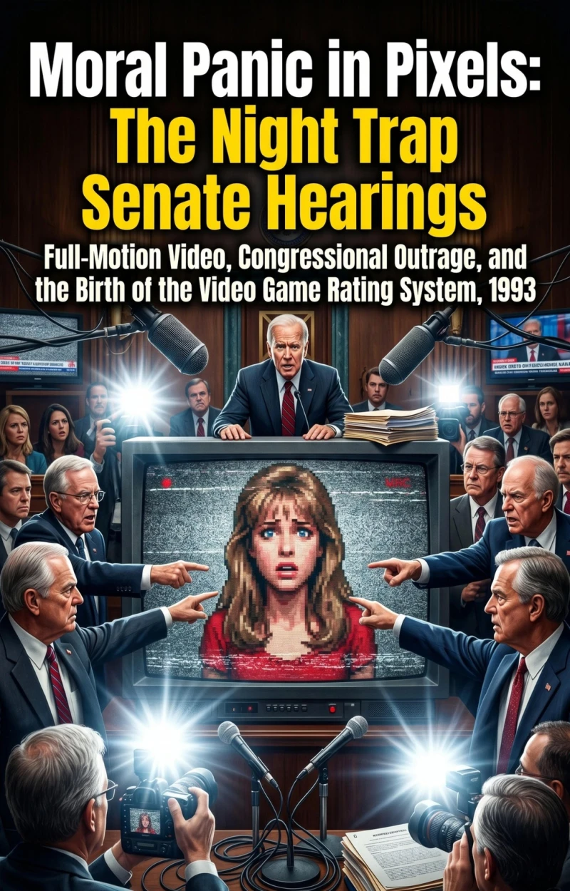 Portada: Moral Panic in Pixels: The Night Trap Senate Hearings