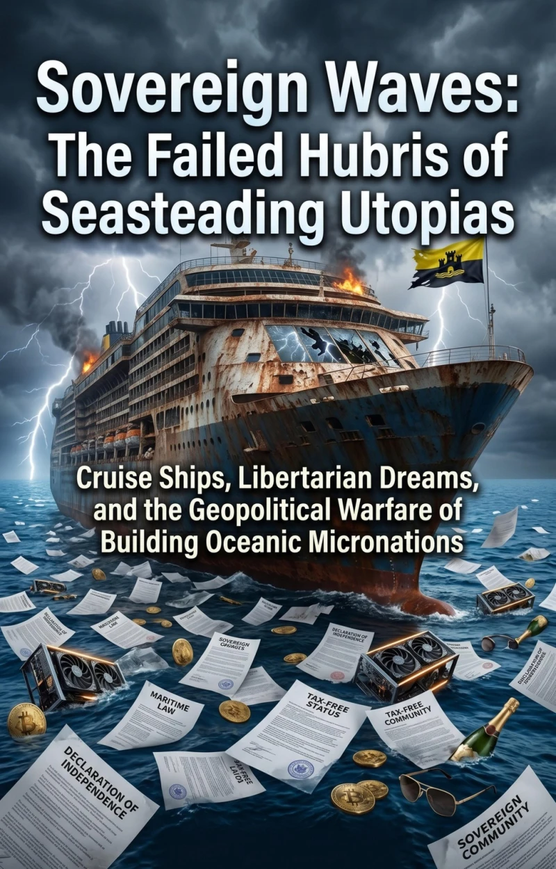 Portada: Sovereign Waves: The Failed Hubris of Seasteading Utopias