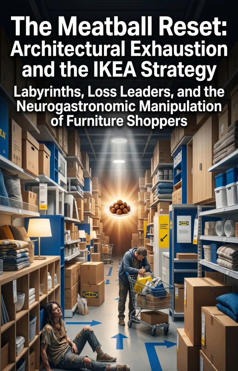 Portada: The Meatball Reset: Architectural Exhaustion and the IKEA Strategy