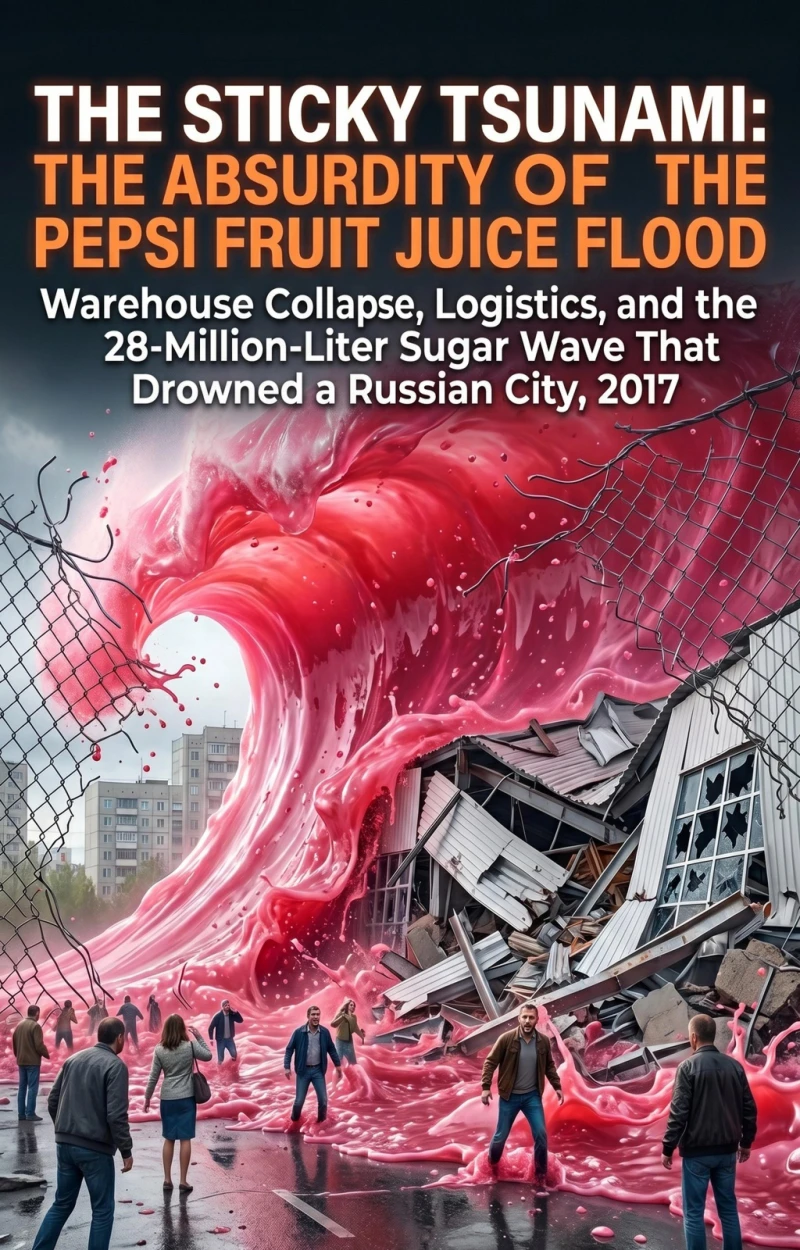 Portada: The Sticky Tsunami: The Absurdity of the Pepsi Fruit Juice Flood