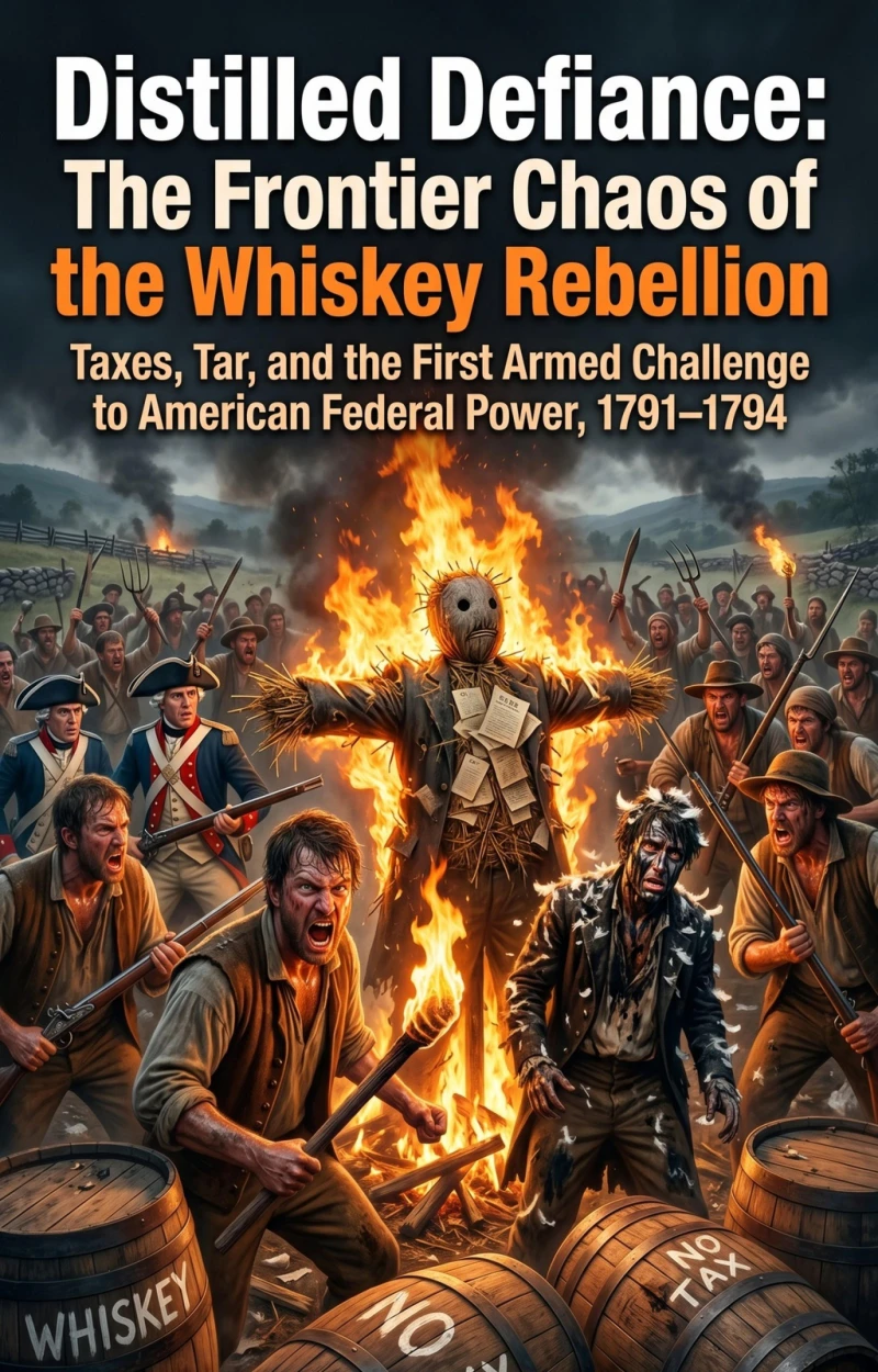 Portada: Distilled Defiance: The Frontier Chaos of the Whiskey Rebellion