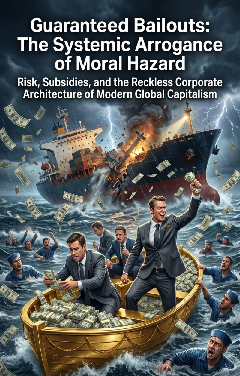 Portada: Guaranteed Bailouts: The Systemic Arrogance of Moral Hazard