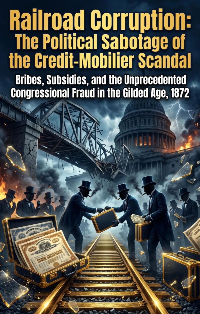 Portada: Railroad Corruption: The Political Sabotage of the Credit-Mobilier Scandal