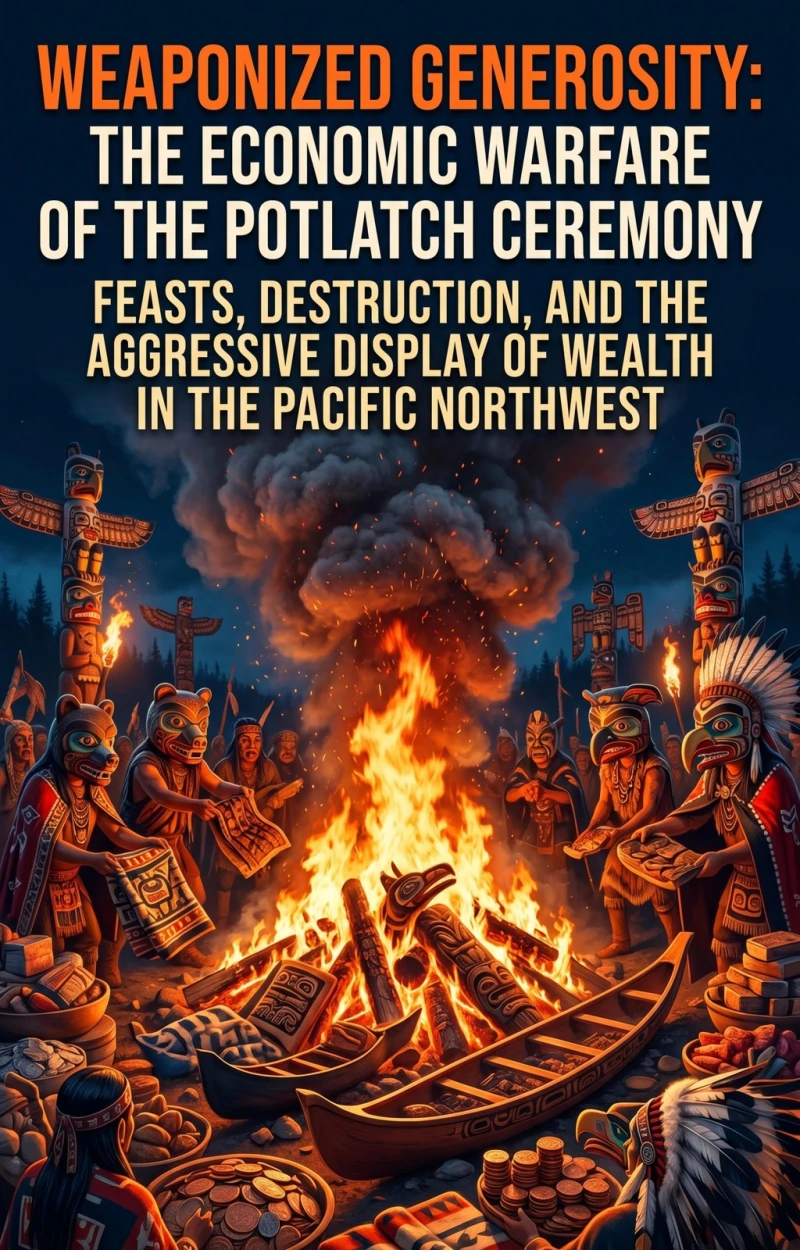 Portada: Weaponized Generosity: The Economic Warfare of the Potlatch Ceremony