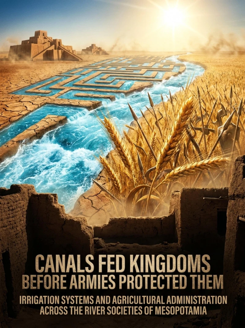 Portada: Canals Fed Kingdoms Before Armies Protected Them