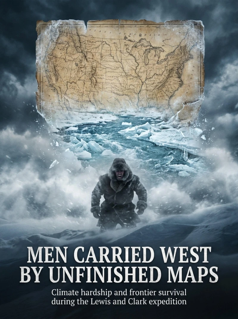Portada: Men Carried West by Unfinished Maps