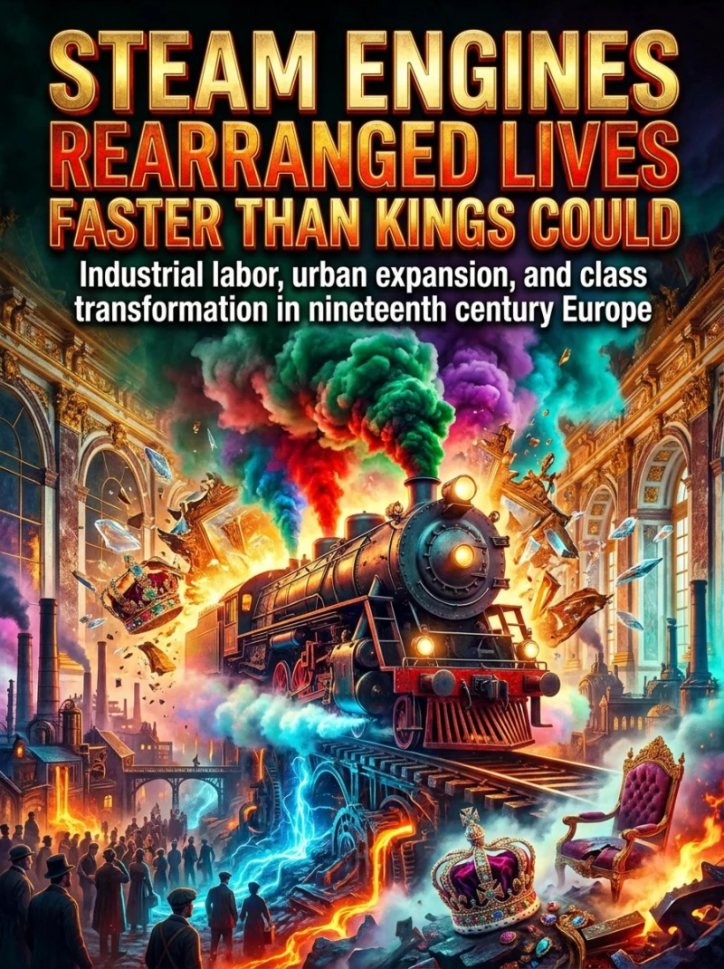Portada: Steam Engines Rearranged Lives Faster Than Kings Could