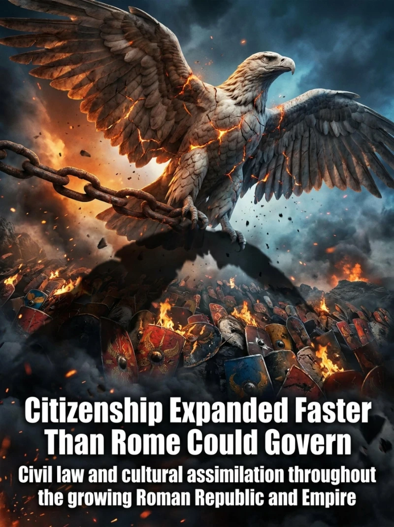 Portada: Citizenship Expanded Faster Than Rome Could Govern
