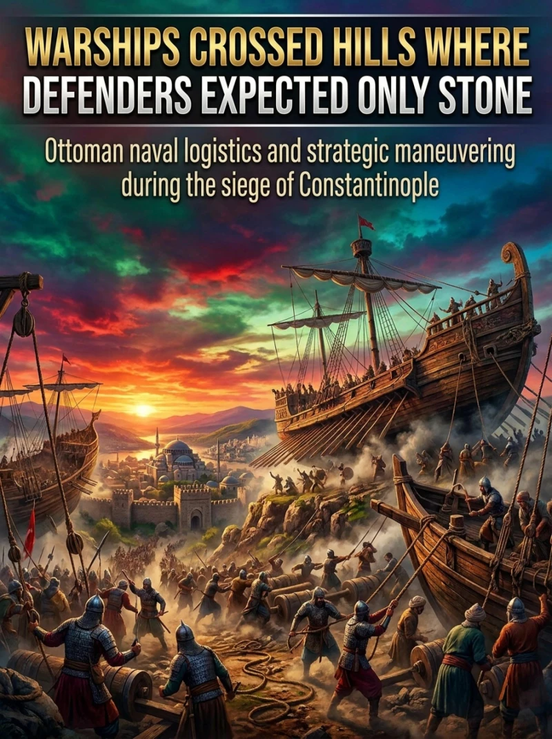 Portada: Warships Crossed Hills Where Defenders Expected Only Stone