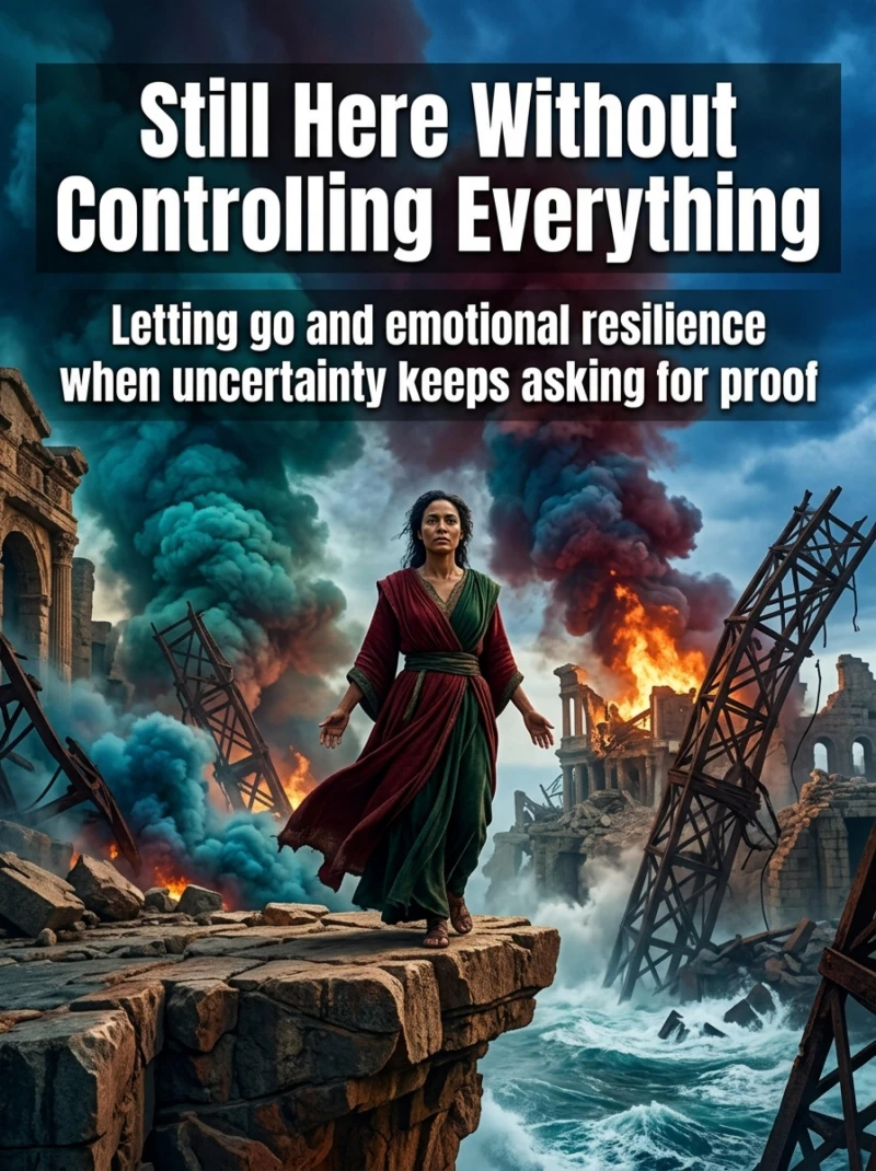 Portada: Still Here Without Controlling Everything