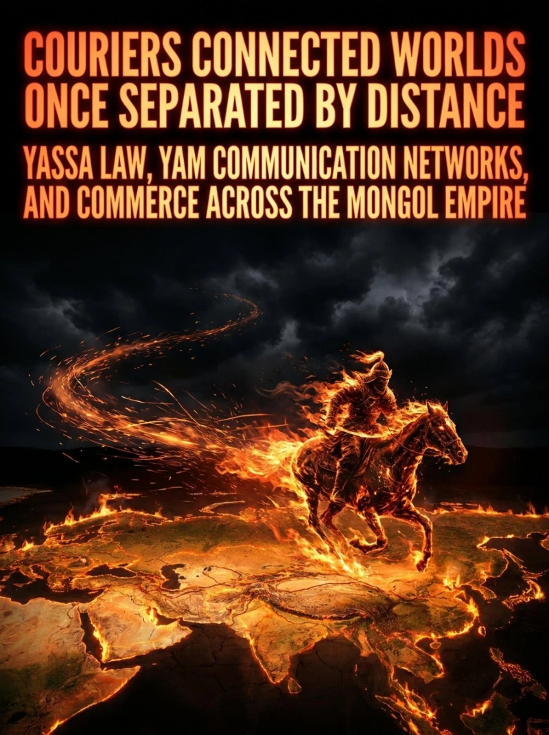 Portada: Couriers Connected Worlds Once Separated by Distance