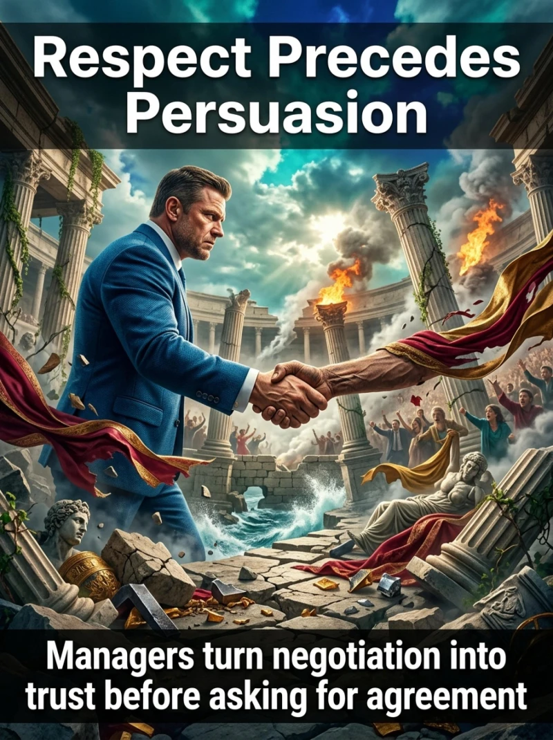 Portada: Respect Precedes Persuasion