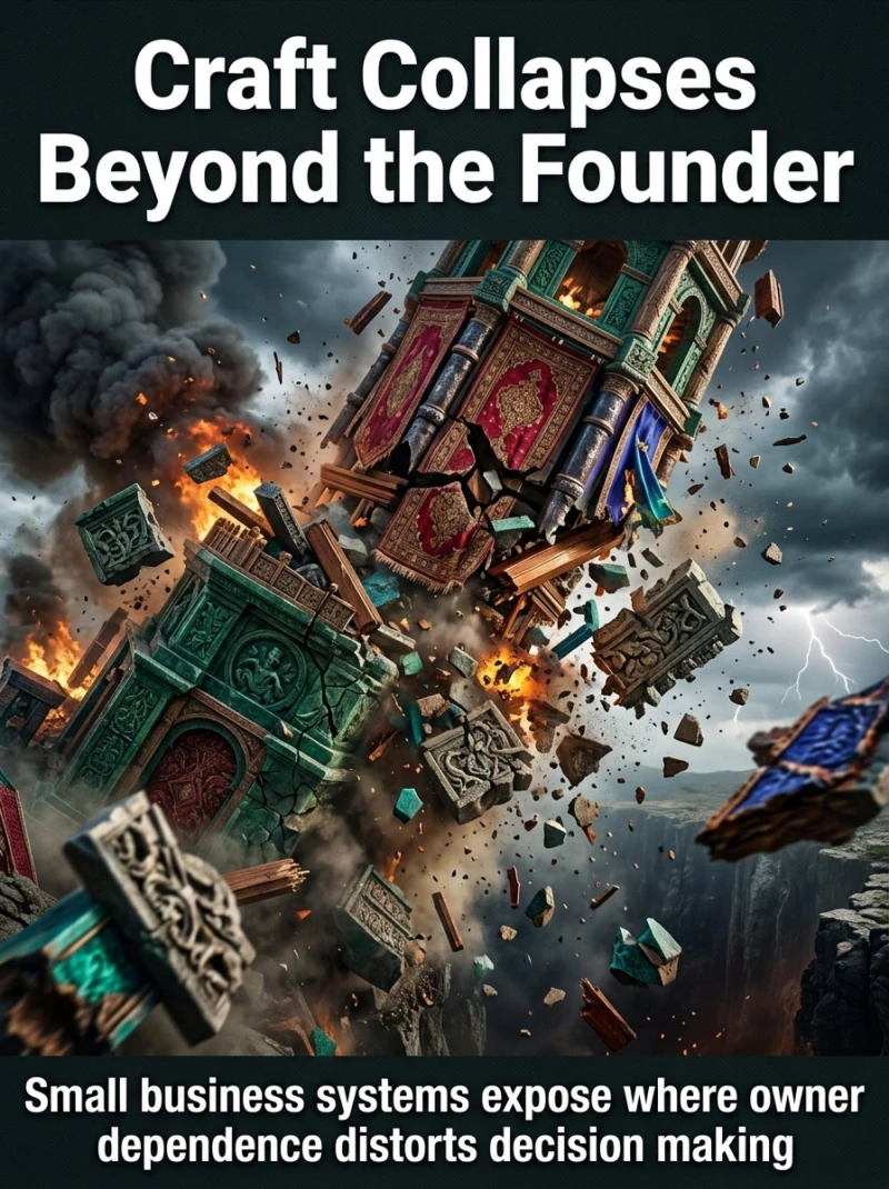 Portada: Craft Collapses Beyond the Founder