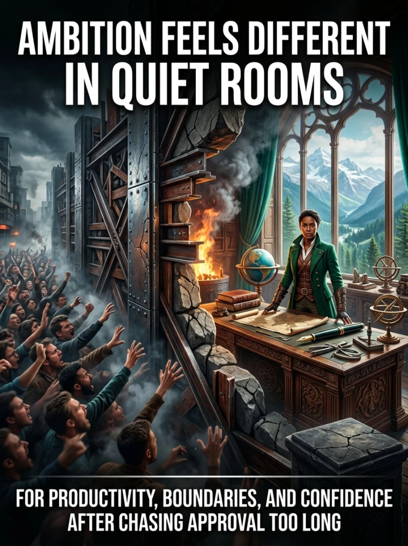 Portada: Ambition Feels Different in Quiet Rooms