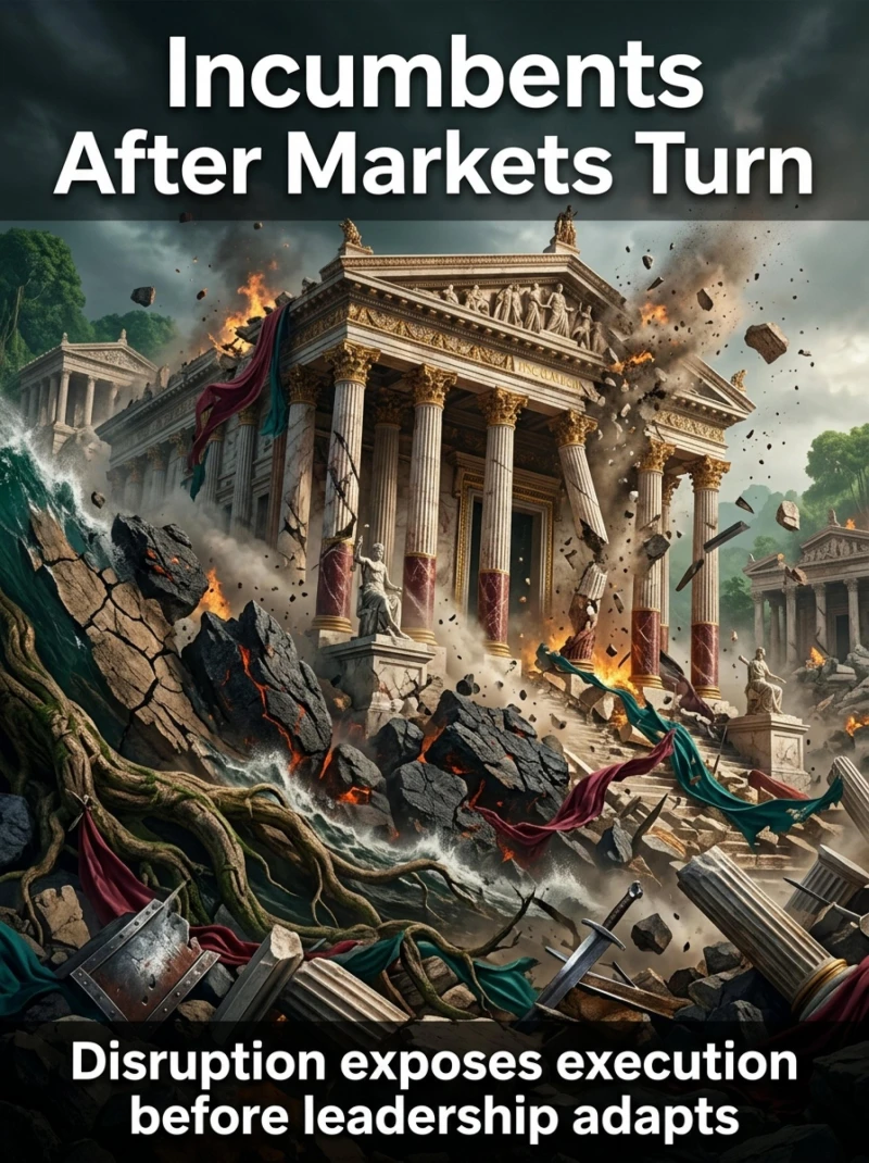 Portada: Incumbents After Markets Turn