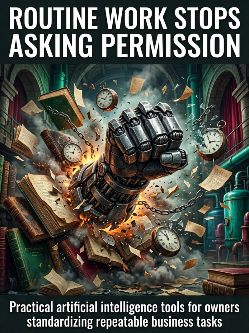 Portada: Routine Work Stops Asking Permission