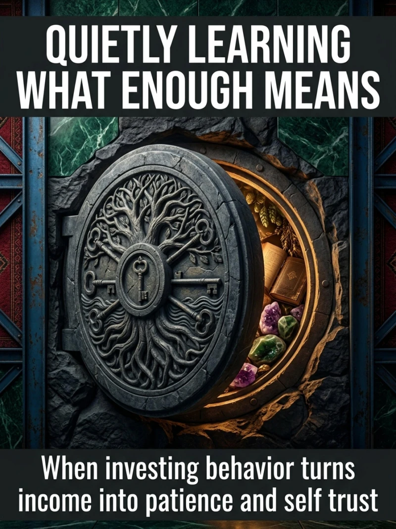 Portada: Quietly Learning What Enough Means