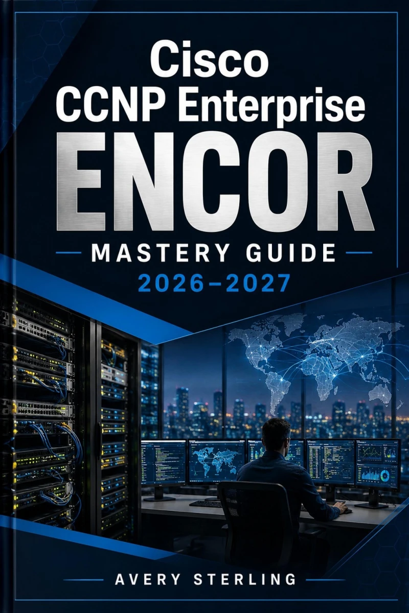 Portada: Cisco CCNP Enterprise ENCOR Mastery Guide 2026–2027