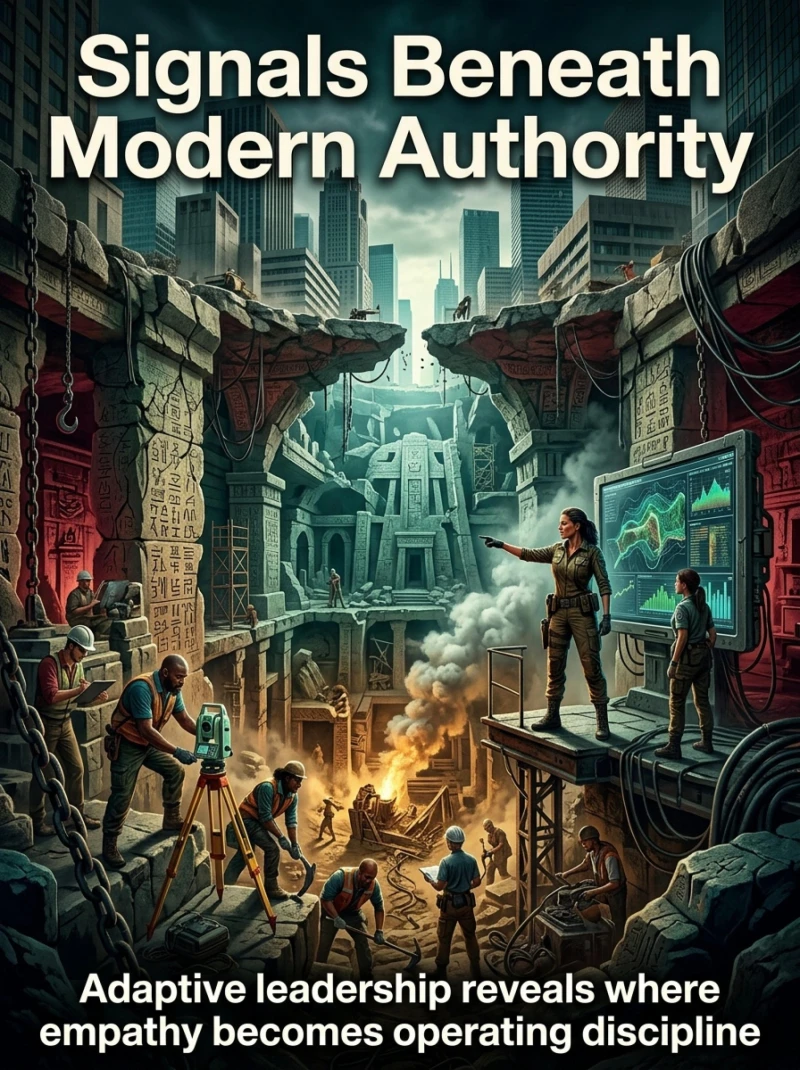 Portada: Signals Beneath Modern Authority