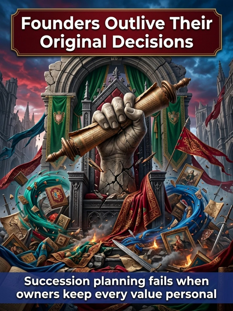 Portada: Founders Outlive Their Original Decisions