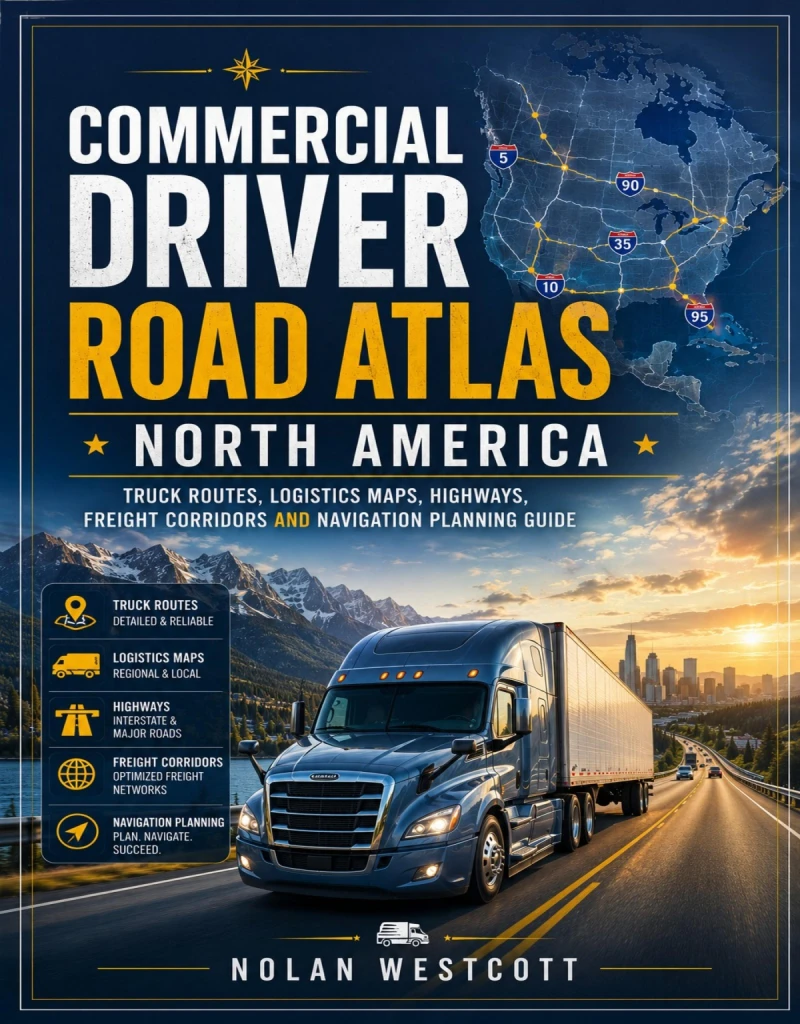 Portada: Commercial Driver Road Atlas North America