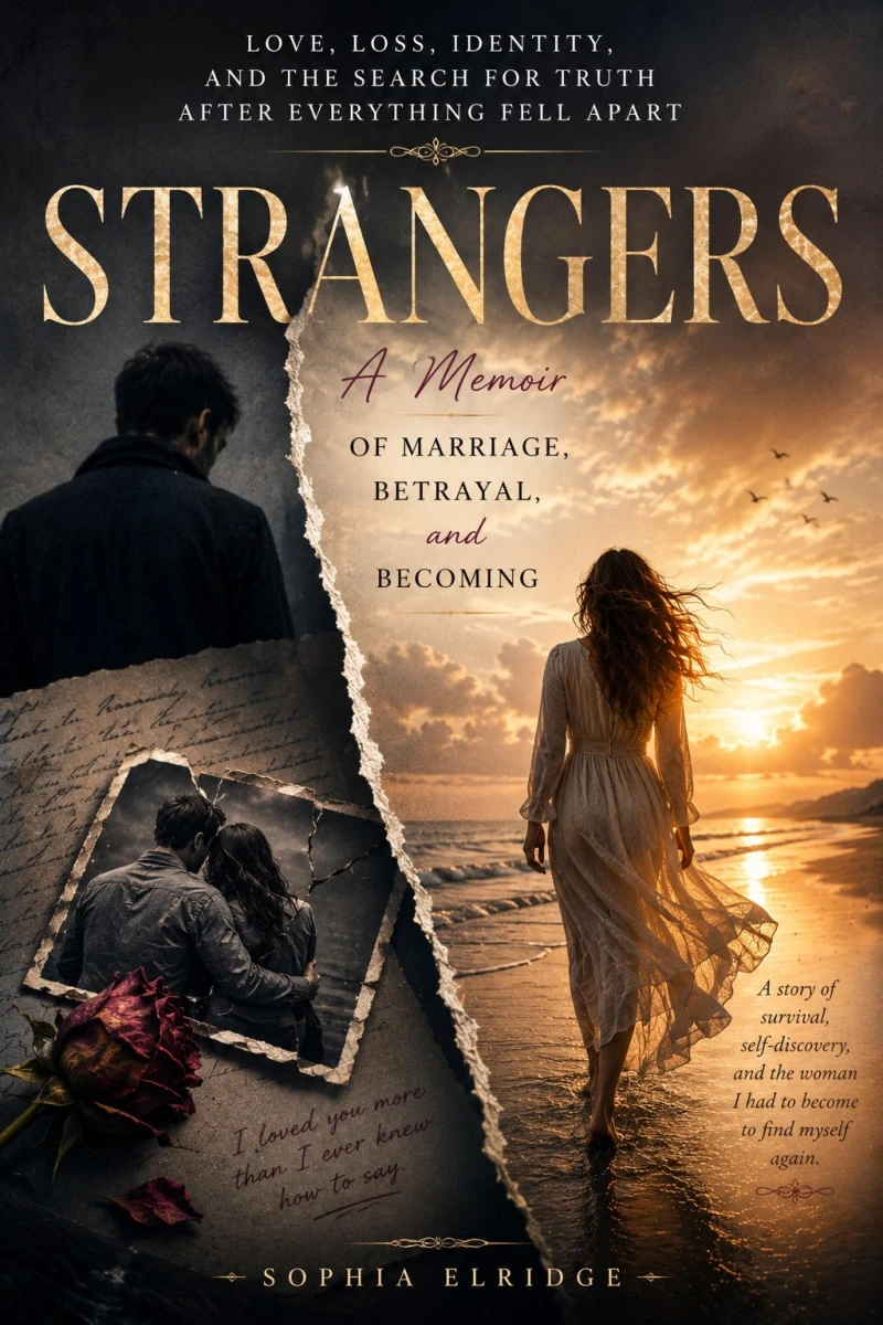 Portada: Strangers, A Memoir of Marriage, Betrayal, and Becoming
